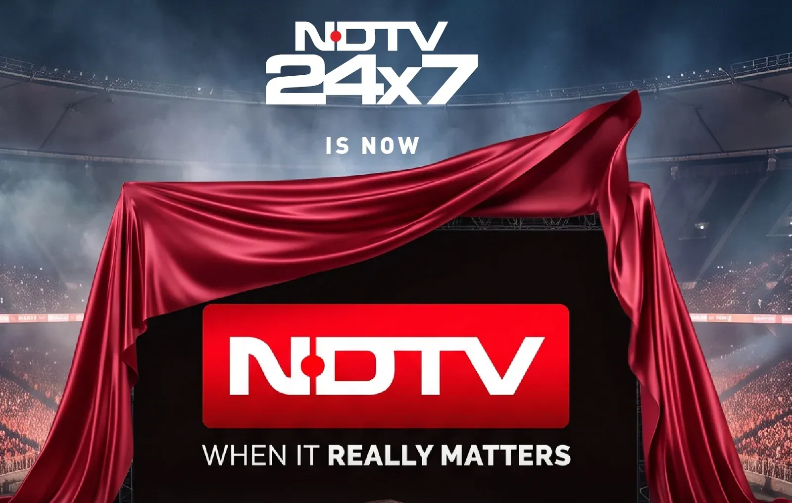 NDTV 24x7 अब सिर्फ 'NDTV': नई ब्रांड पहचान और 'जब सच में मायने रखता है' टैगलाइन के साथ नया अध्याय