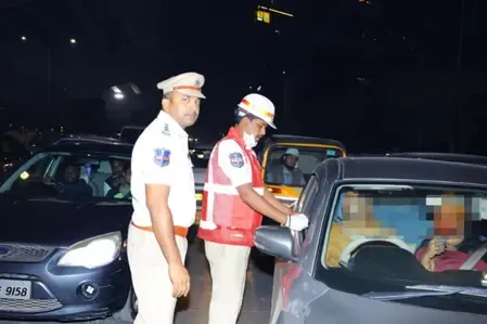 साइबराबाद पुलिस की सख्ती: नए साल पर नशे में गाड़ी चलाने के आरोप में 928 गिरफ्तार