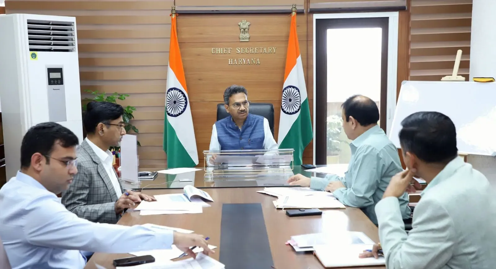 हरियाणा में ईंधन की उपलब्धता पर मुख्य सचिव की विशेष बैठक, नहीं है कोई कमी