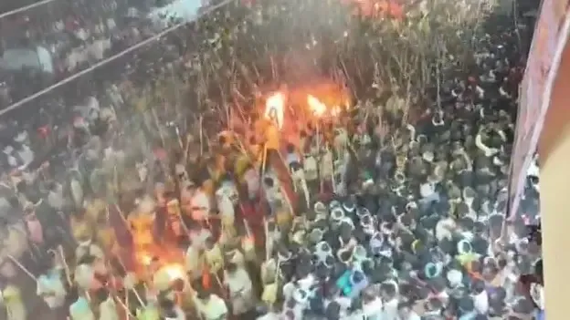 कुरनूल के देवरागाट्टू बन्नी उत्सव में एक की मौत, 100 से अधिक घायल; 1,000 पुलिसकर्मी भी न रोक सके