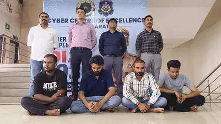 ऑपरेशन म्यूल हंट 2.0: गुजरात पुलिस ने साइबर ठगी और भावनगर बैंक हैकिंग में 4 गिरफ्तार, ₹802 करोड़ की धोखाधड़ी उजागर