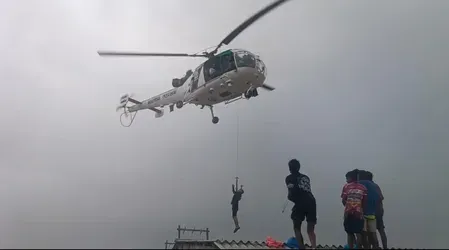 गुजरात में भारी बारिश का कहर, 38,600 से अधिक लोग सुरक्षित स्थानों पर पहुंचे