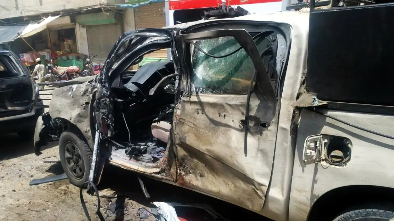 खैबर पख्तूनख्वा में पुलिस वाहन के निकट विस्फोट, सात पुलिसकर्मियों की हुई मौत