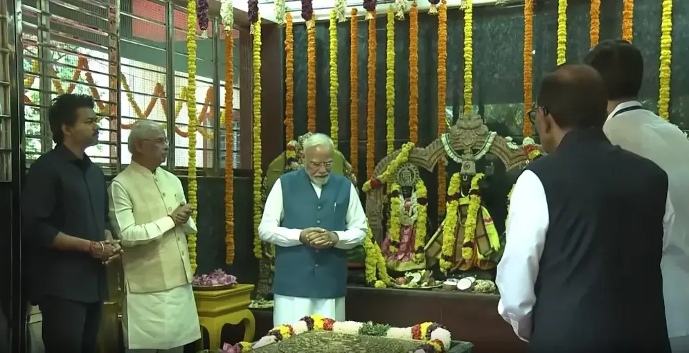 PM मोदी ने IIT मद्रास में जलकंटेश्वर मंदिर में पूजा की, चेन्नई मेट्रो फेज-2 और ब्रेन रिसर्च सेंटर का दौरा