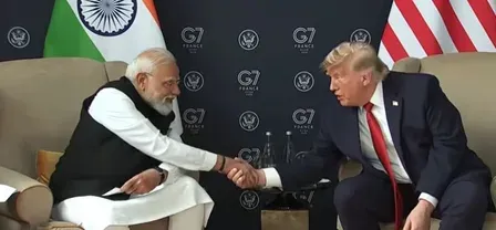 जी-7 समिट: फ्रांस में मिले पीएम मोदी और ट्रंप, पश्चिम एशिया शांति, व्यापार समझौते और भारत-अमेरिका सहयोग पर हुई चर्चा