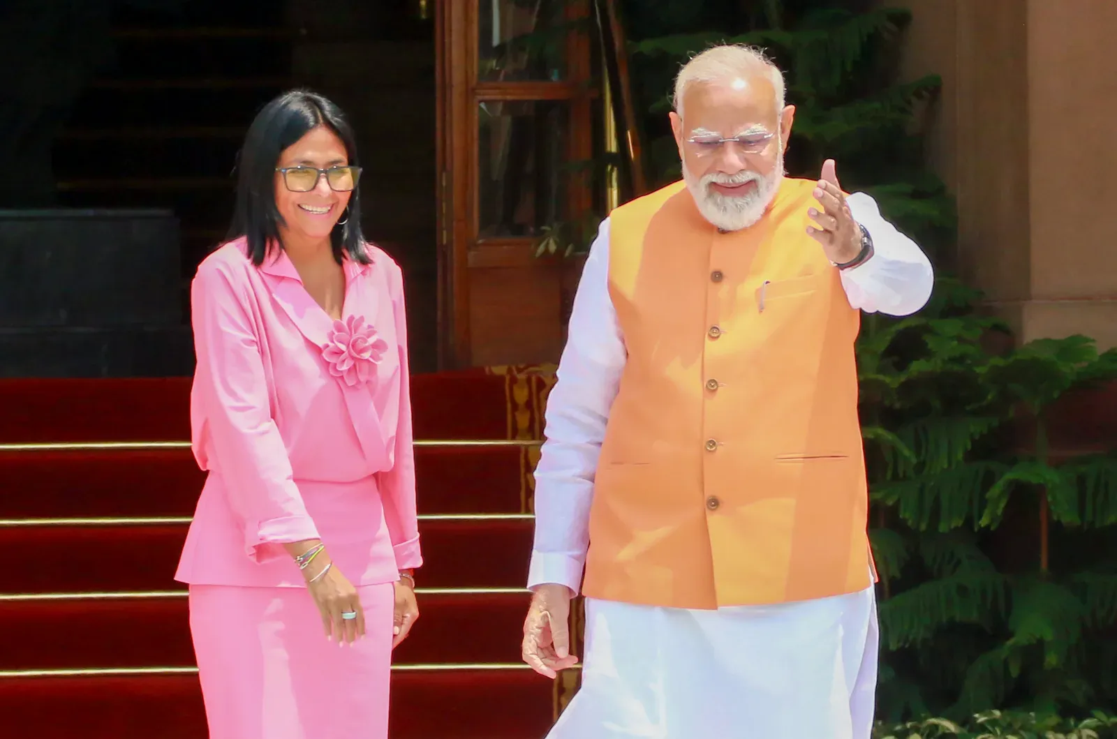PM मोदी और वेनेजुएला की कार्यवाहक राष्ट्रपति रोड्रिगेज के बीच ऊर्जा साझेदारी पर अहम बातचीत