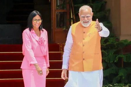 पीएम मोदी और वेनेजुएला की कार्यवाहक राष्ट्रपति रोड्रिगेज ने ऊर्जा साझेदारी बनाने पर की चर्चा : विदेश मंत्रालय