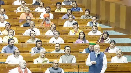 पीएम मोदी ने विपक्ष को दिया महिला आरक्षण पर ‘ब्लैंक चेक’, कहा- श्रेय आप ले सकते हैं