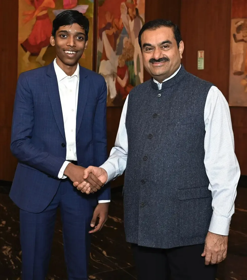 क्या गौतम अदाणी ने प्रज्ञानंद की ग्रैंड शतरंज टूर फाइनल में जगह बनाने पर तारीफ की?