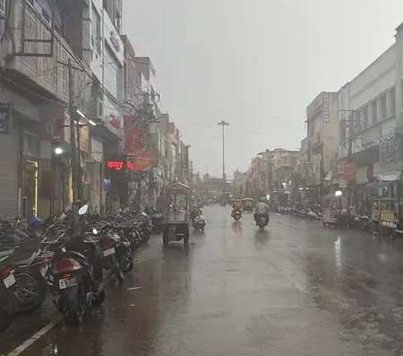 चित्तौड़गढ़ में प्री-मानसून बारिश ने तीन साल का रिकॉर्ड तोड़ा