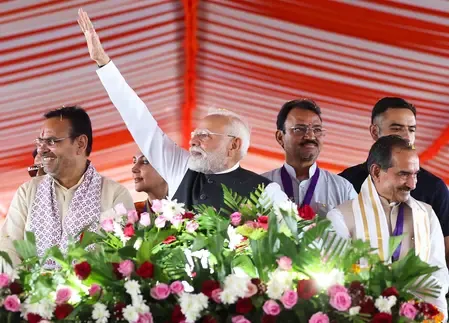 बांसवाड़ा में प्रधानमंत्री मोदी का किसानों से संवाद, पीएम-कुसुम योजना के प्रभाव पर जताई प्रसन्नता