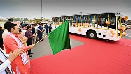 राजस्थान दिवस पर सीएम भजनलाल शर्मा ने 207 नई बसों को दिखाई हरी झंडी