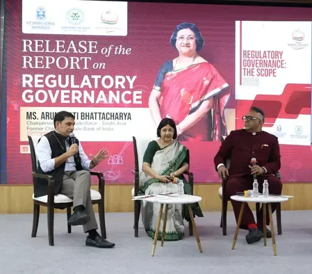 जेजीयू की रिपोर्ट जारी करते हुए अरुंधति भट्टाचार्य बोलीं, नियमों का स्वरूप पहले के मुकाबले कहीं अधिक सूक्ष्म हो रहा
