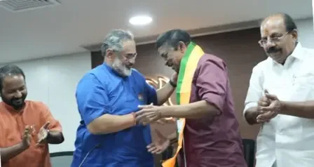 केरल: भाजपा में शामिल हुए वामपंथी समर्थक रेजी लुकोस, बोले- पुरानी विचारधाराओं का अब कोई महत्व नहीं रहा