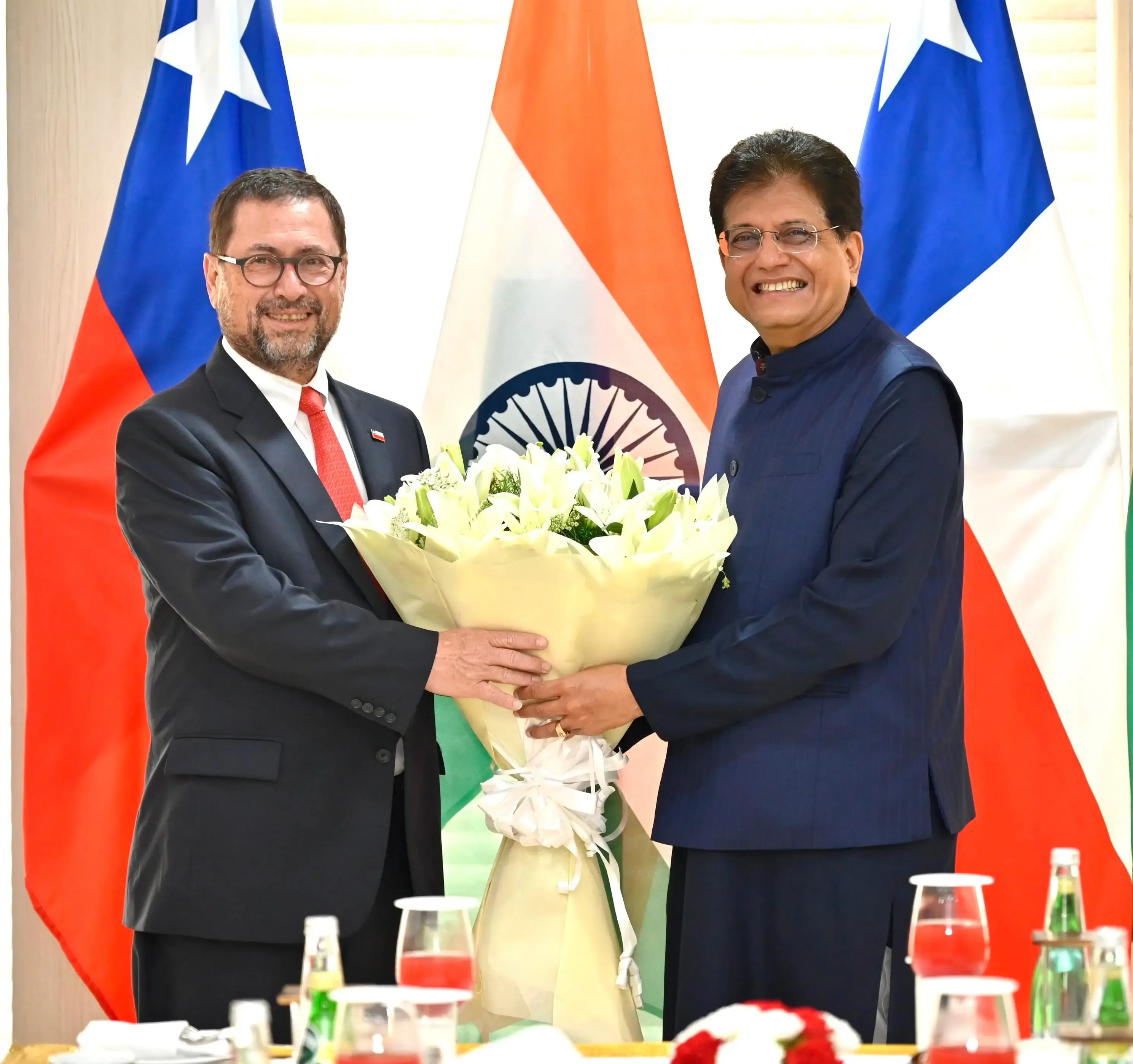 भारत-चिली सीईपीए: पीयूष गोयल ने चिली विदेश मंत्री से की बैठक, द्विपक्षीय व्यापार बढ़ाने पर बनी सहमति