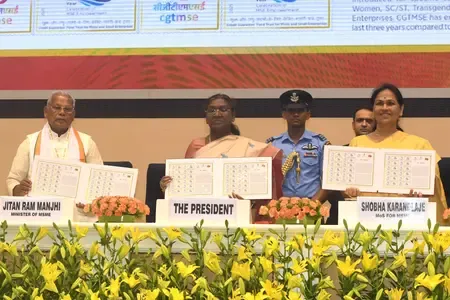 एमएसएमई देश की अर्थव्यवस्था का एक मजबूत स्तंभ : राष्ट्रपति मुर्मू 