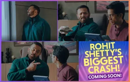 रोहित शेट्टी का नया टीजर हुआ रिलीज, बिना कारों के होगा 'बिगेस्ट क्रैश'