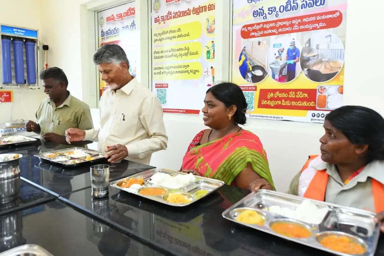 गरीबों की भूख का समाधान: चंद्रबाबू नायडू का सच्चा विकास का संदेश