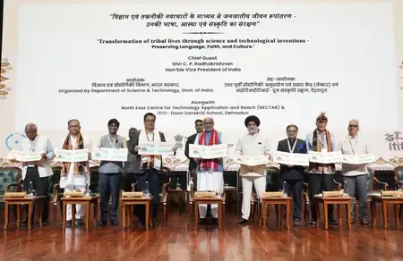 आदिवासी सशक्तिकरण के लिए विज्ञान और परंपरा को साथ-साथ चलना चाहिए : उपराष्ट्रपति राधाकृष्णन