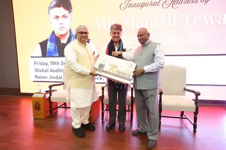 जिंदल पॉलिसी कॉन्क्लेव में मनीष तिवारी ने कहा- आत्मनिर्भरता और बहु-संरेखण ही भारत के भविष्य की दिशा तय करेंगे