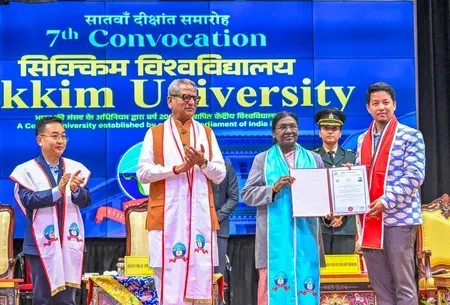 सिक्किम राष्ट्रीय समय सीमा से पहले पूर्ण साक्षर राज्य बना, राष्ट्रपति मुर्मु ने दी बधाई