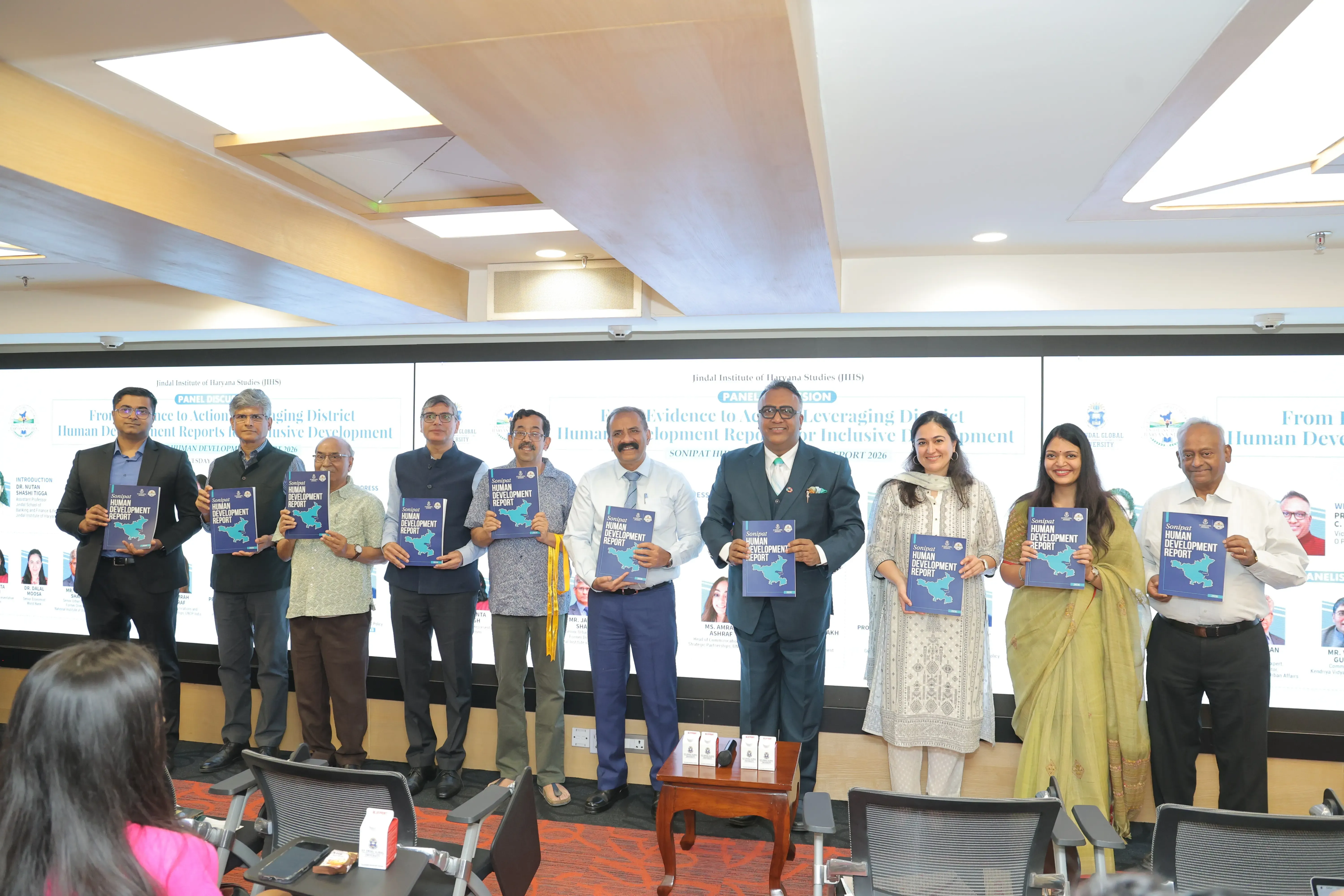 सोनीपत मानव विकास रिपोर्ट 2026 नई दिल्ली में प्रस्तुत, स्वास्थ्य-शिक्षा-रोजगार पर नीतिगत मंथन