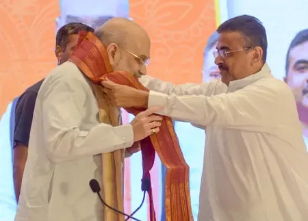 सुवेंदु अधिकारी भवानीपुर से करेंगे नामांकन, गृह मंत्री अमित शाह होंगे शामिल