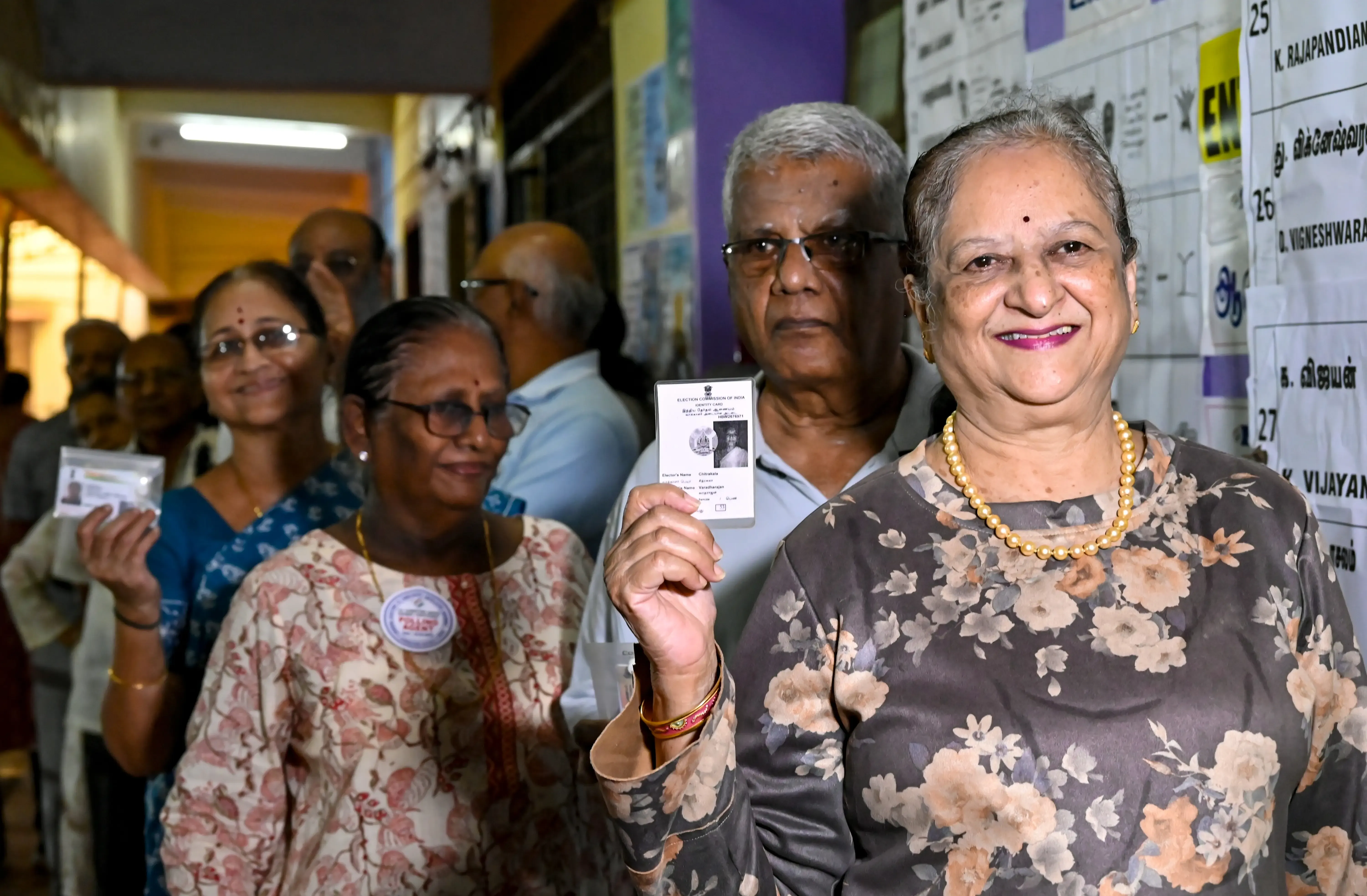 तमिलनाडु में ऐतिहासिक 84%25 मतदान, 234 सीटों पर DMK-AIADMK-TVK-NTK में चार-कोणीय जंग