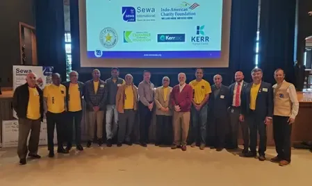 क्या टेक्सास सिटी ने बाढ़ राहत कार्यों के लिए सेवा इंटरनेशनल को सम्मानित किया?
