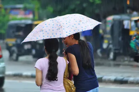 क्या जयपुर में बारिश ने तापमान को गिरा दिया?