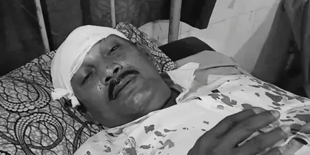 टीएमसी के बदमाशों ने मेरे सिर पर रॉड से वार किया : भाजपा पोलिंग एजेंट