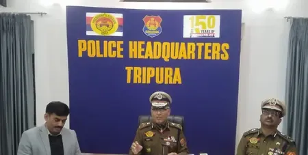 क्या त्रिपुरा में पिछले 20 वर्षों में सबसे कम अपराध दर दर्ज की गई?