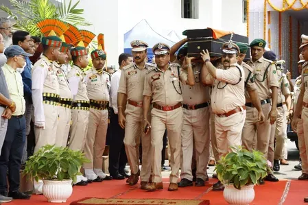 त्रिपुरा डीजीपी अनुराग को राजकीय सम्मान के साथ अंतिम विदाई, बुधवार को बरौत में होगा अंतिम संस्कार