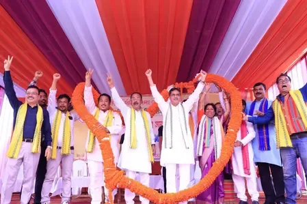 त्रिपुरा के मुख्यमंत्री माणिक साहा बोले, 'लोग भाजपा के विकास एजेंडे का समर्थन कर रहे हैं'