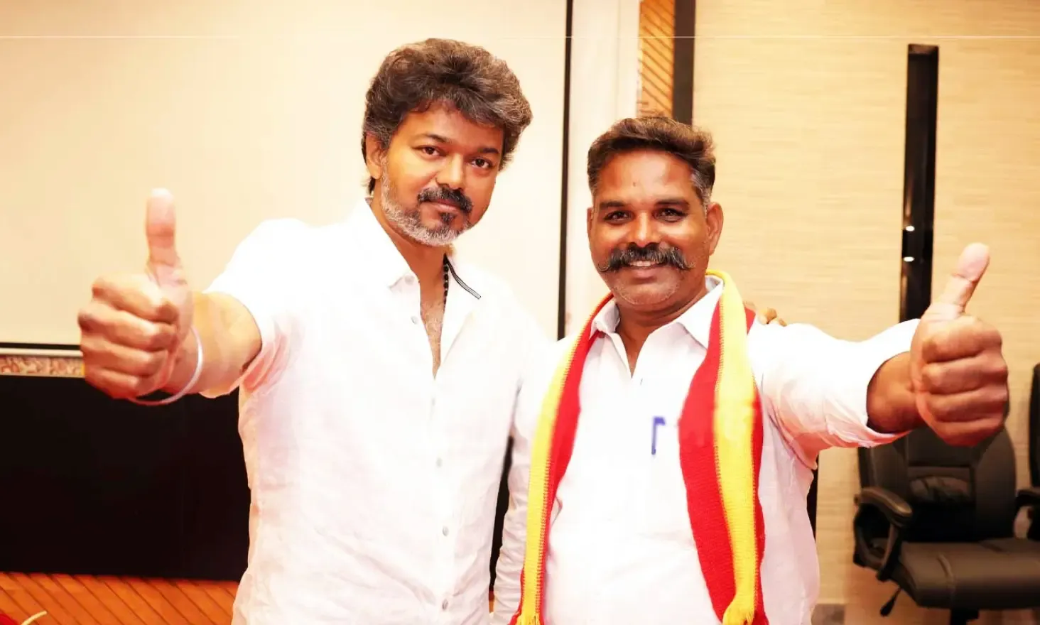 टीवीके प्रमुख विजय ने एआईएडीएमके के खिलाफ निर्दलीय उम्मीदवार का समर्थन किया