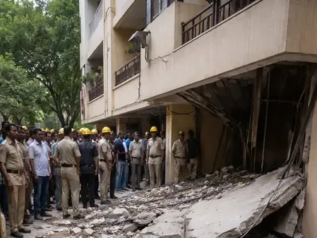 हैदराबाद में बालकनी की पटिया गिरने से दो इलेक्ट्रिशियन की मौत