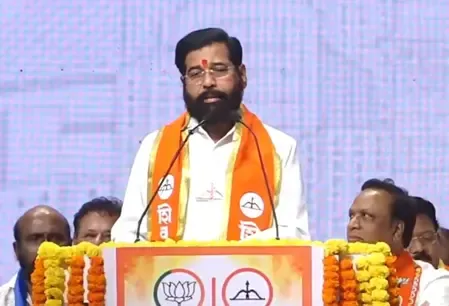 मुंबई: एकनाथ शिंदे का उद्धव ठाकरे पर हमला, बताया 'भ्रष्टाचार सम्राट' 