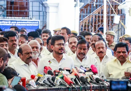 उदयनिधि स्टालिन का राज्यपाल अर्लेकर के मदुरै निरीक्षण पर हमला, टीवीके सरकार पर भी निशाना
