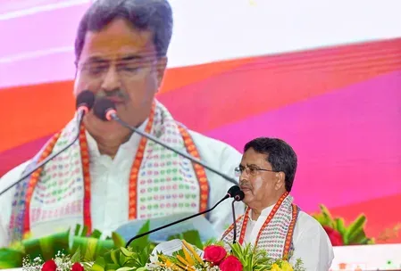 विकसित भारत 2047: CM माणिक साहा बोले — गांवों के बिना विकास अधूरा, त्रिपुरा की 80% पंचायतें राष्ट्रीय अग्रणी