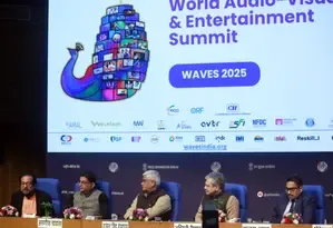 वेव्स 2025 : भारत को वैश्विक रचनात्मक केंद्र बनाने की दिशा में बड़ा कदम, 90 से ज्यादा देशों ने लिया हिस्सा 
