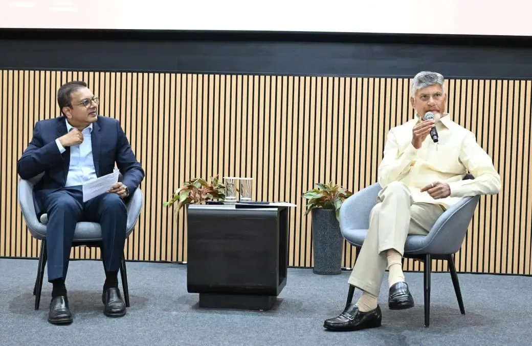 चंद्रबाबू नायडू ने कहा: अमरावती को हैदराबाद से आगे ले जाने की हमारी योजना