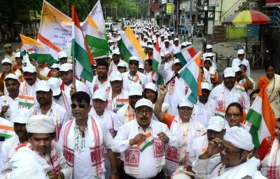 पश्चिम बंगाल: 'हर घर तिरंगा' अभियान 9–17 अगस्त तक, सरकार ने सभी विभागों-पंचायतों को दिए निर्देश