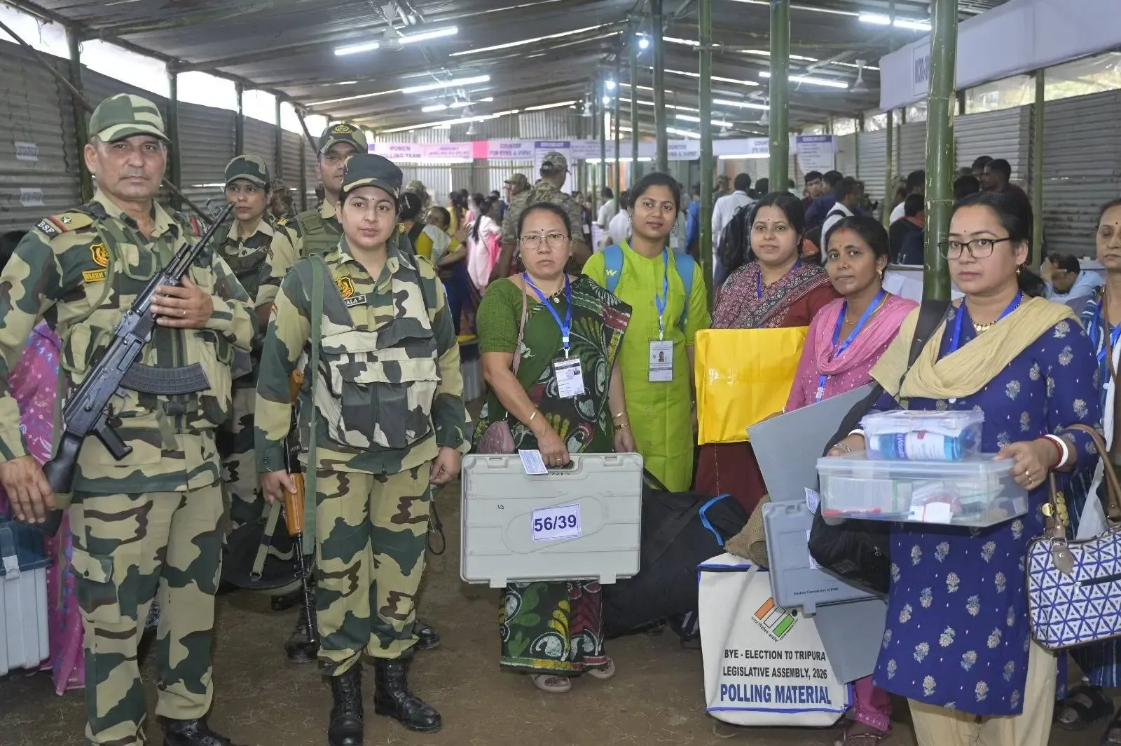 महिला मतदाताओं की भूमिका निर्णायक, त्रिपुरा उपचुनाव में छह उम्मीदवारों के बीच मुकाबला