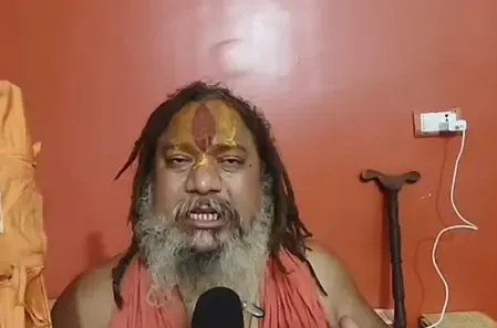 हिंदू राष्ट्र की मांग पर आतंकियों के निशाने पर जगद्गुरु परमहंस आचार्य, मिली बम से उड़ाने की धमकी