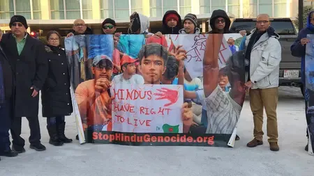 Why Are Hindus Protesting in Washington Over Human Rights Violations in Bangladesh?