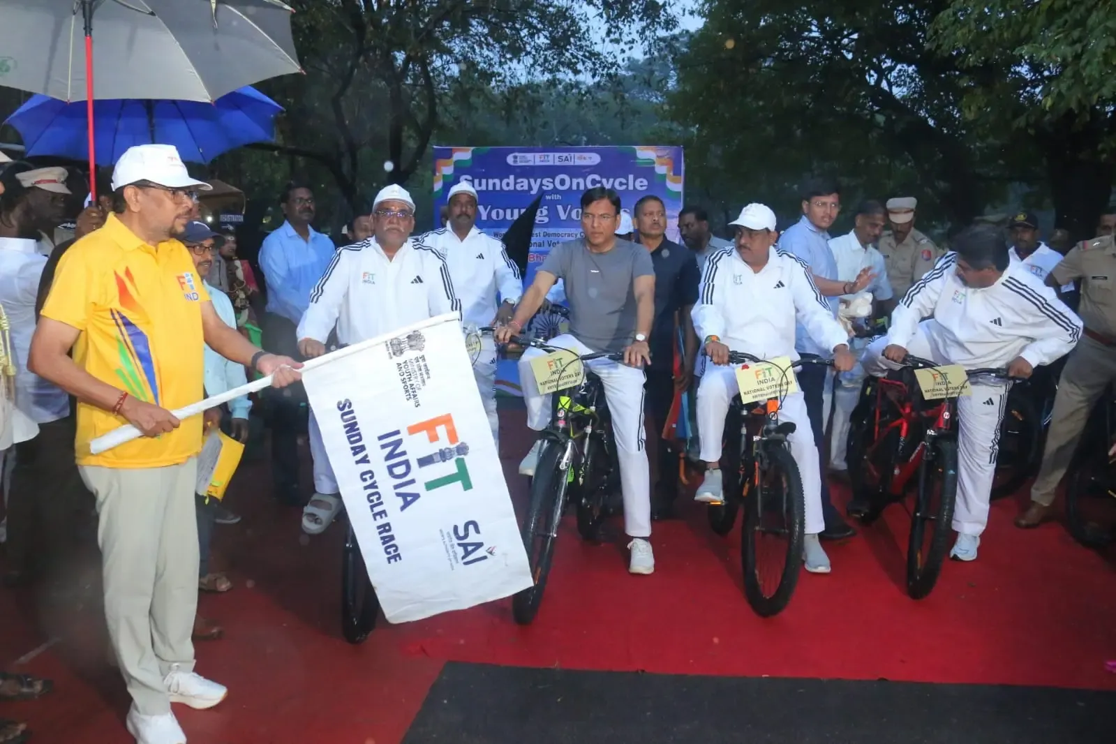 How Did the Historic Fit India Sundays on Cycle Unfold at Attari Border on Republic Day Eve?