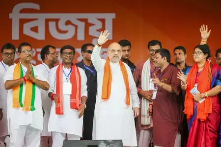 Amit Shah Slams Mamata for Terror Softness, Vows BJP Rule by May 4