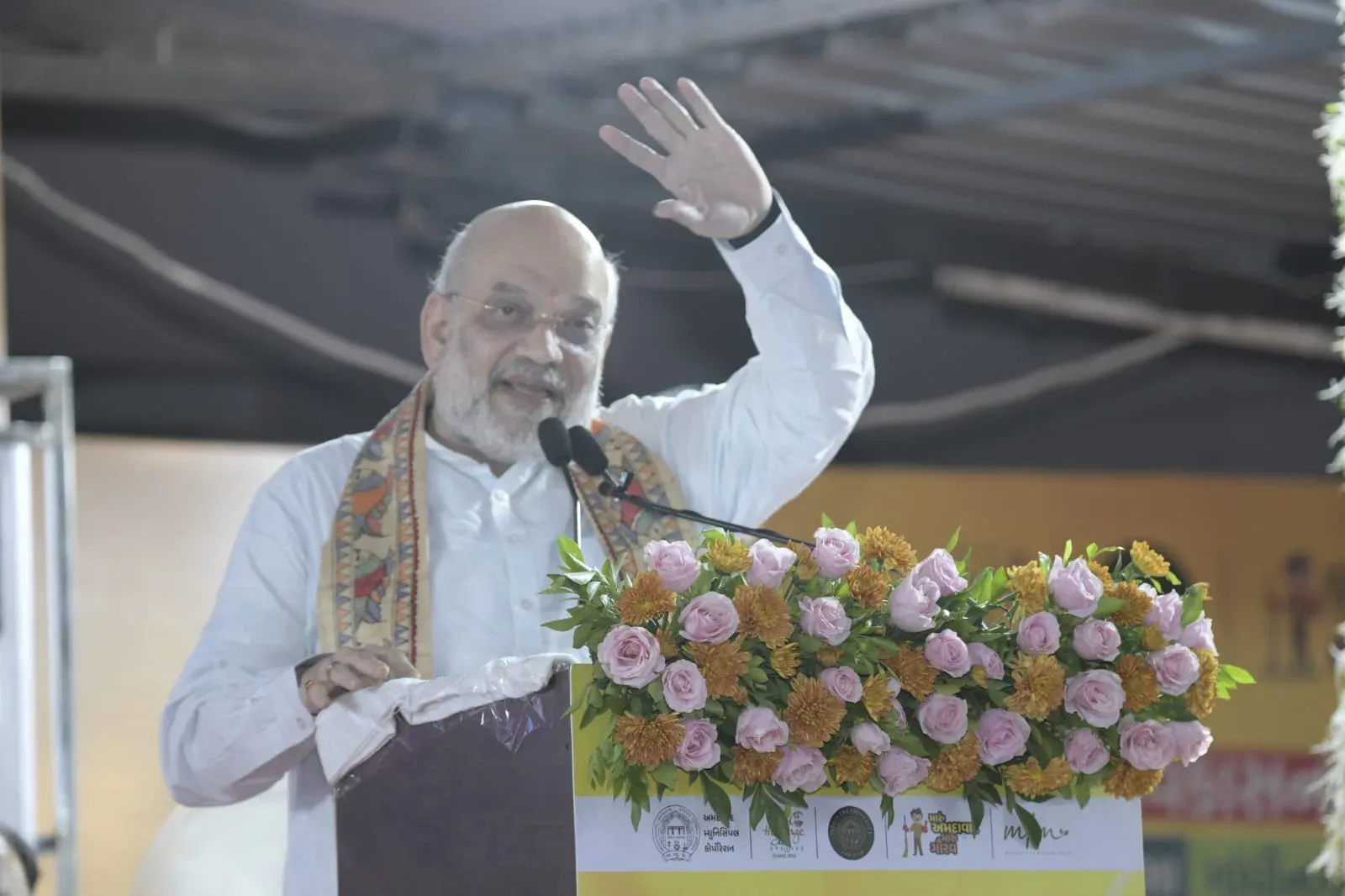 Amit Shah holds Lok Darbar in Ahmedabad, vows 30-inch rain-proof drainage plan
