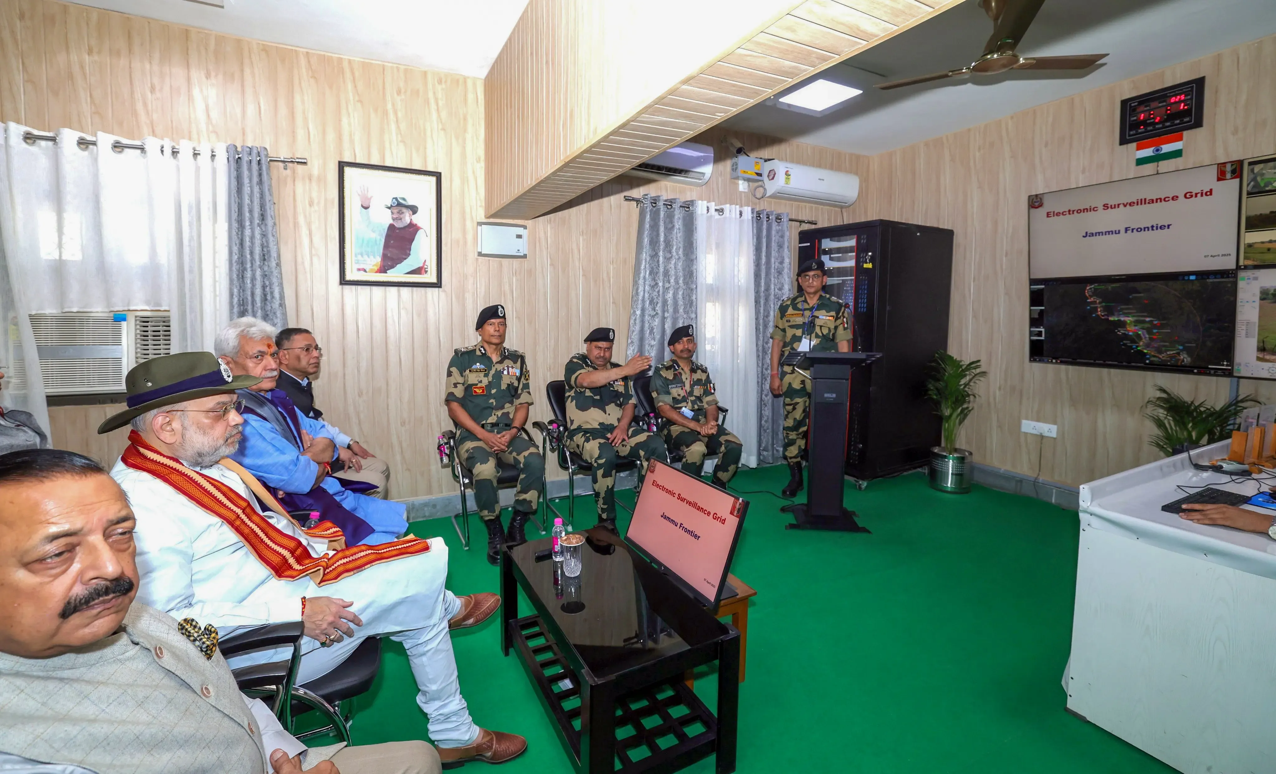 HM Amit Shah Visits Kashmir for Security Reviews Today