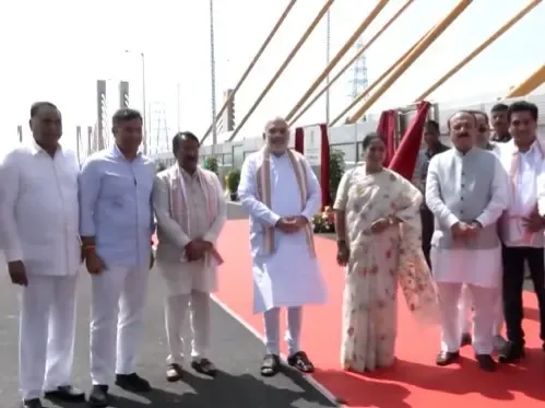 Amit Shah inaugurates Barapullah Phase-III corridor, cuts East Delhi-AIIMS time to 15 mins